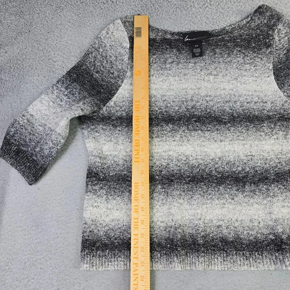 Lane Bryant Matching Skirt & Sweater Outfit Women's 14/16 Space Dye Knit‎ Pencil